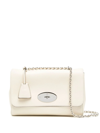 Mulberry Medium Lily Leather Shoulder Bag In Eggshell