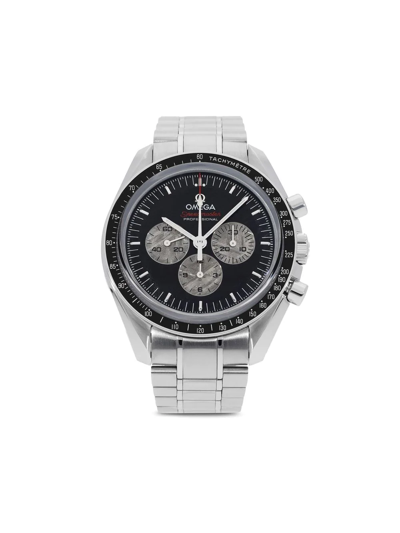 Pre-owned Omega 2014  Speedmaster Professional Moonwatch Apollo-soyuz 35th Anniversary 42mm In Black