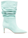 Paris Texas 70mm Pointed-toe Slouchy Boots In Absynth
