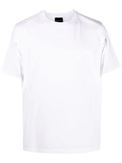 Botter Cut-out Organic Cotton T-shirt In White