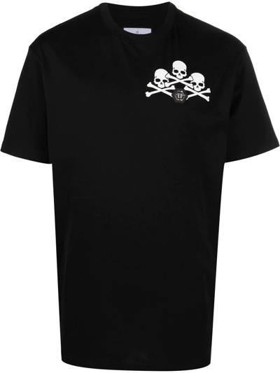 Philipp Plein Skull-print Detail T-shirt In Black