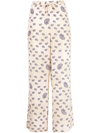 Etre Cecile Être Cécile Paisley Print Pants In Neutrals