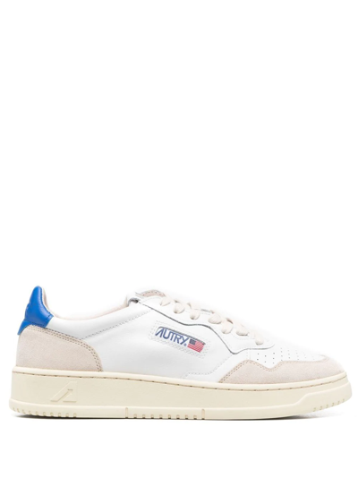 Autry Medalist Panelled Sneakers In White