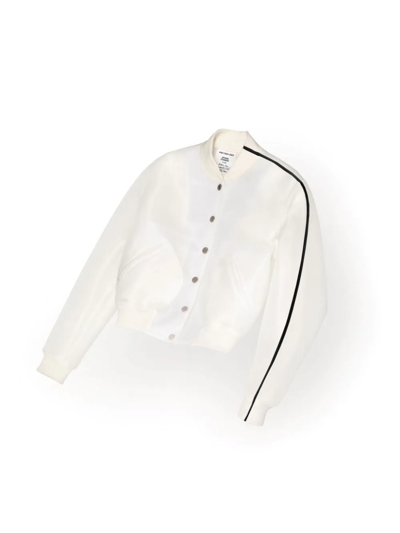 Opening Ceremony X Peter Do Spacer Varsity Jacket In White | ModeSens