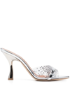 MALONE SOULIERS JULIA CRYSTAL-EMBELLISHED MULES