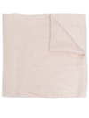 Brunello Cucinelli Shimmer Fringed Scarf In Neutrals