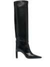 ATTICO LEATHER KNEE-LENGTH BOOTS