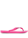 ROTATE BIRGER CHRISTENSEN LOGO-PRINT FLAT FLIP-FLOPS