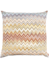 MISSONI CHEVRON-PRINT SQUARE CUSHION