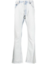 Gallery Dept. Flared Light-wash Denim Jeans In Blue
