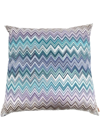 MISSONI CHEVRON-PRINT SQUARE CUSHION