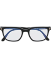 TOM FORD WAYFARER-FRAME OPTICAL GLASSES