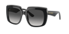 Dolce & Gabbana Logo Square Acetate Sunglasses In Black