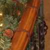 Frontgate Set Of 6 Decorative Garland Ties In Brown