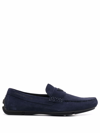 EMPORIO ARMANI SUEDE LEATHER LOAFERS