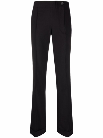 Jacquemus Black 'le Pantalon Fresa' Trousers In 990 Black