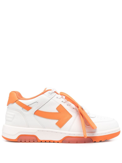 Off-white Men's Exclusive Out Of Office Leather Sneakers In White