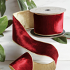 Frontgate Velvet Ribbon With Light Gold Back