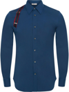 ALEXANDER MCQUEEN SIGNATURE HARNESS LONG-SLEEVE SHIRT
