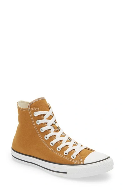 Converse Chuck Taylor® All Star® High Top Sneaker In Amber Brew/ White/ Black