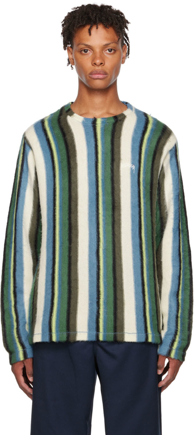 [新品]Stussy Vertical Striped Knit Crew Stüssy - Vertical Striped Knit Crew | HBX - Globally Curated