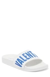 Valentino By Mario Valentino Valentino B Mario Valentino Slip-on Slide In White Royal
