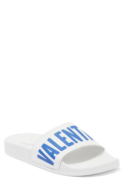 Valentino By Mario Valentino Valentino B Mario Valentino Slip-on Slide In White Royal