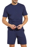 Eberjey Henry Jersey Pajama Set In True Navy