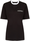 Kirin Logo-print T-shirt In 1002 Black Optical White