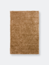 Addison Rugs Addison Ojai Solid Shag Aureate Rug In Brown