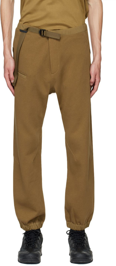 Acronym Brown P39-pr Lounge Pants In Coyote