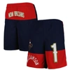 Outerstuff Youth Boys Zion Williamson Navy New Orleans Pelicans Pandemonium Name And Number Shorts In Navy