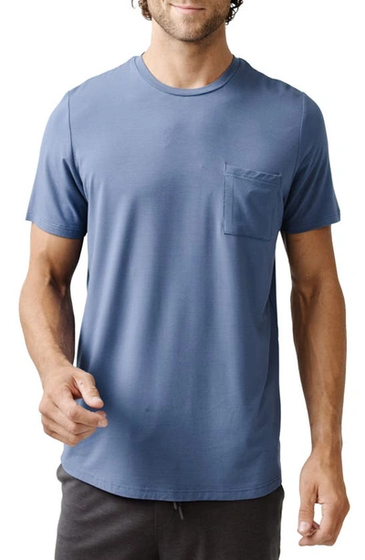 Cozy Earth Ultrasoft T-shirt In Blue