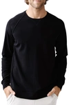 Cozy Earth Ultrasoft Crewneck Sweatshirt In Black