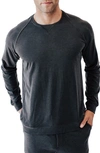 Cozy Earth Ultrasoft Crewneck Sweatshirt In Charcoal