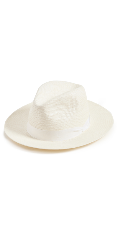 Rag & Bone Panama Straw Hat In Ivory