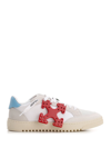 OFF-WHITE OFF-WHITE MEN'S WHITE OTHER MATERIALS SNEAKERS,OMIA227S22LEA0010125 44