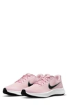 Nike Kids' Star Runner 3 Sneaker In Pink Foam/black/metallic Silver