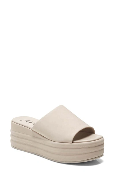 Free People Harbor Platform Sandal In Cloud Pink