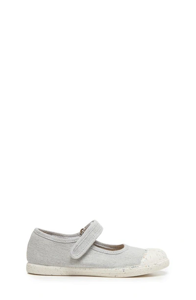 Childrenchic Kids' Canvas Mary Jane Trainer In Grey