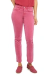 Nydj Sheri High Waist Stretch Slim Ankle Jeans In Orchid Flower