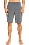 Quiksilver Union Heather Amphibian Shorts In Black