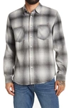SIX WEEK RESIDENCY PLAID FLANNEL BUTTON-UP SHIRT