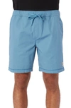 O'neill Porter Pull-on Shorts In Blue Shadow