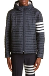 Thom Browne 4-bar Stripe Padded Jacket In Blue