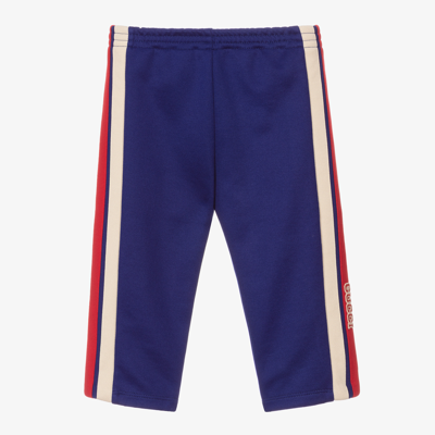 Gucci Baby Boys Blue Joggers