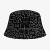 Bosswear Boys Black Cotton Bucket Hat In Black