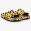 VERSACE GOLD BAROCCO SLIDERS