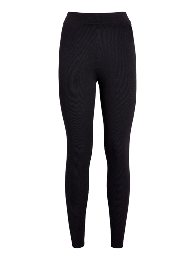 Year Of Ours Ribbed High High Leggings In Black