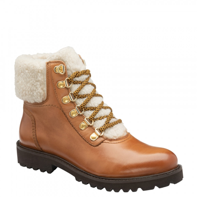 Ravel Fur Lined Tan Ankle Boots | ModeSens